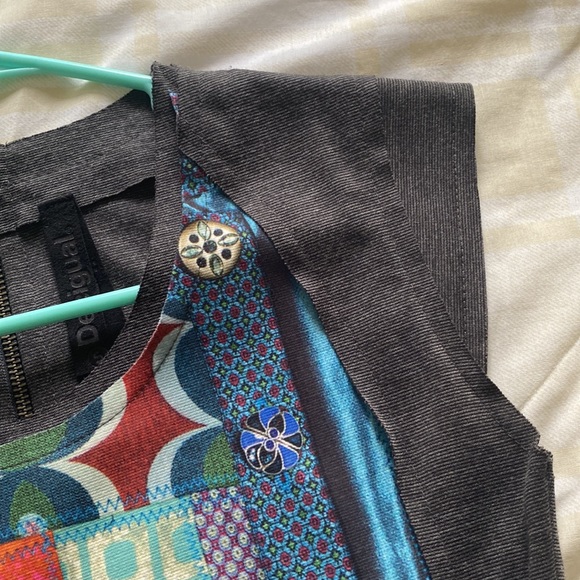 Desigual Mini Colorful Summer Dress - Picture 4 of 8